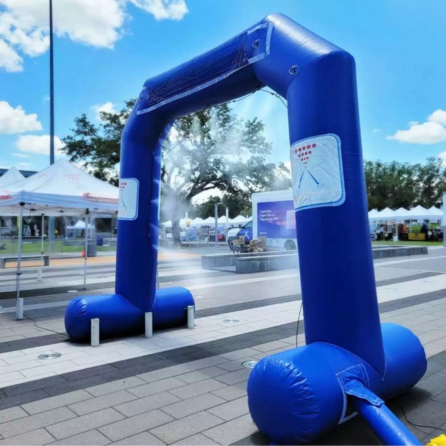 Inflatable Misting Arches
